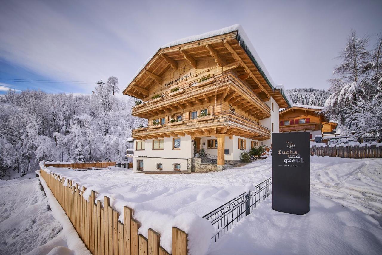 Bed and Breakfast Fuchs und Gretl Saalbach Exterior foto